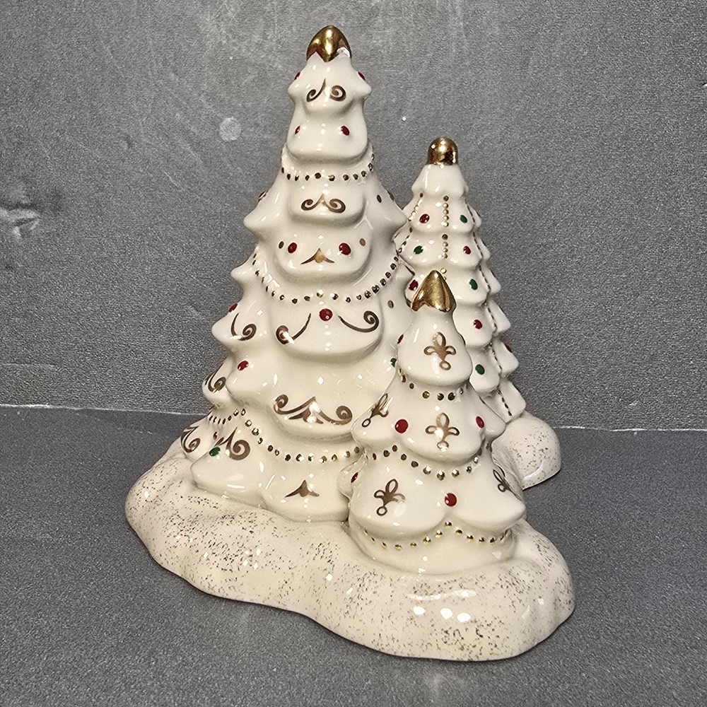 Lenox China Trees 2007 MISTLETOE PARK Village Treasures Sculpture - Picture 6 of 11